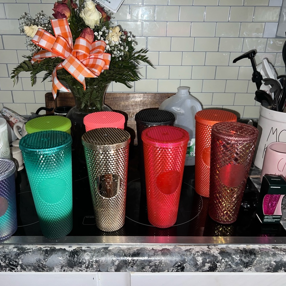 Starbucks tumblers